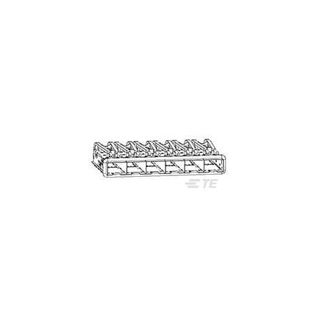 Te Connectivity CAGEASSY W/LIGHTS PRESSFIT 1X6 zSFP+ 2198723-1